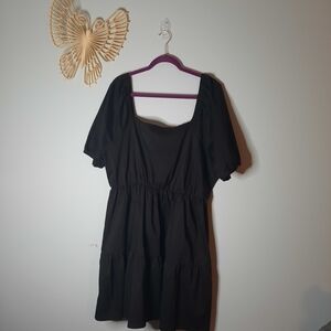Elegant Black Mini Dress
